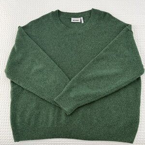Weekday Green Crewneck Sweater
